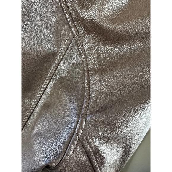 Cooper Type A 2 Goatskin Leather Flight Bomber Jacket Distressed USA Made 48L - Picture 6 of 16